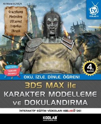 3D Studio Max Karakter Modelleme %28 indirimli Ahmet Ali Sümen