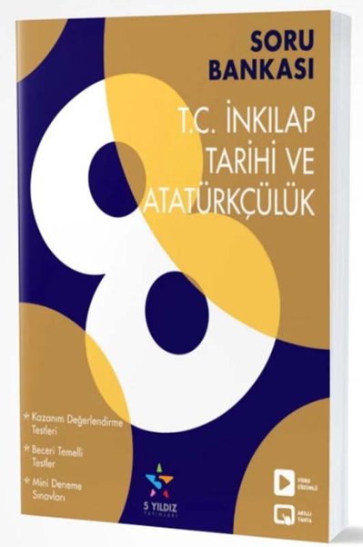 8.Sınıf T.C İnkılap Tarihi Ve Atatürkçülük Soru Bankası Kolektif