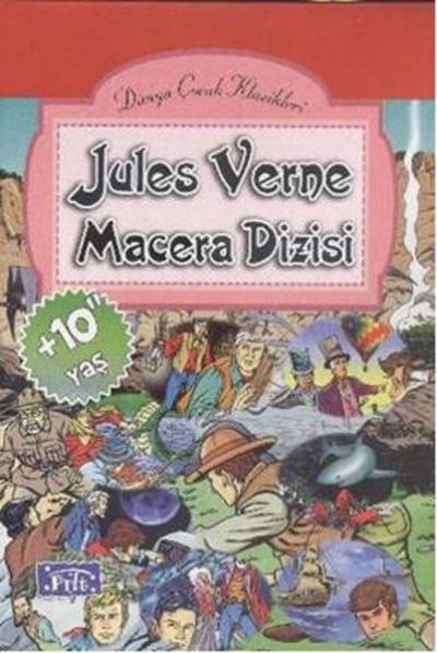 Dünya Çocuk Klasikleri Jules Verne Macera Dizisi (10 Kitap Takım) %30 