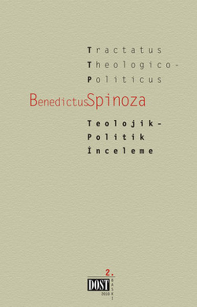 Teolojik-Politik İnceleme Benedictus de Spinoza