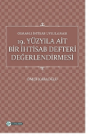 19. Yüzyıla Ait Bir İhtisab Defteri Değerlendirmesi