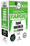 2024 Yargıç İdari Hakimlik Çözümlü Soru Bankası Seti