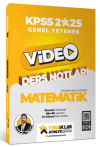 2025 Atölye Serisi Genel Yetenek Matematik Video Ders Notları