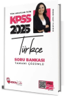 2025 KPSS Türkçe Soru Bankası Çözümlü