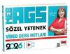 2026 MEB - AGS Öğretmen Adayları İçin Sözel Yetenek Video Ders Notları