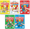 4-6 Yaş Oyunlarla Kodlama Etkinlikleri Seti - 5 Kitap