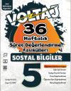 5.Sınıf Sosyal Bilgiler Voltaj 36 Hafta Süreç Değerlendirme Fasiküller