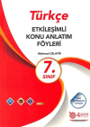 7. Sınıf Türkçe Etkileşimli Konu Anlatım Föyleri