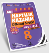 8. Sınıf İngilizce Arı Haftalık Kazanım Deneme