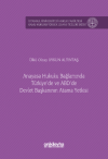 Anayasa Hukuku Bağlamında Türkiye'de ve ABD'de Devlet Başkanının Atama Yetkisi İstanbul Üniversitesi Hukuk Fakültesi Kamu Hukuku Yüksek Lisans Tezleri Dizisi No: 15