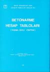 Betonarme Hesap Tabloları