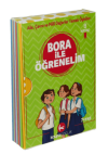 Bora İle Öğrenelim Öyküleri (8 Kitap Set-7+Yaş Renkli Resimli)