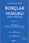 Borçlar Hukuku Genel Hükümler Cilt: V/1, 3 (Ciltli)