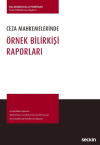 Ceza Mahkemelerinde Örnek Bilirkişi Raporları
