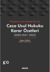 Ceza Usul Hukuku Karar Özetleri
