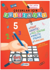 Çocuklar İçin Futoshiki 5 X 5 Orta Düzey
