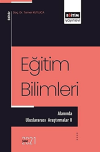 Eğitim Bilimleri Alanında - Uluslararası Araştırmalar 2