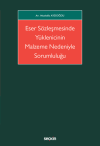 Eser Sözleşmesinde Yüklenicinin Malzeme Nedeniyle Sorumluluğu