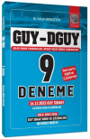 GUY-DGUY Gelir Uzman Yardımcılığı 9 Deneme, Eş Değer DUY-GUY Çıkmış Sorular Çözümlü