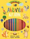 Hayvanlar Aktivite Kitabım (Ciltli)