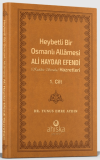 Heybetli Bir Osmanlı Allamesi Ali Haydar Efendi 1. Cilt (Deri Kapak) (Ciltli)
