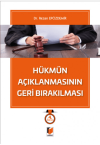 Hükmün Açıklanmasının Geri Bırakılması (Ciltli)