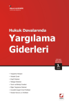 Hukuk Davalarında Yargılama Giderleri (Ciltli)