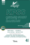 İmtiyaz KPSS Çıkmış Soru Bankası