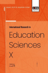 International Research in Education Sciences X