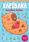 Kapibara Boyama Kitabı - Çıkartma Hediyeli!