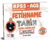 KPSS - AGS Fetihname Tarih Soru Bankası