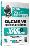 KPSS Eğitim Bilimleri Ölçme ve Değerlendirme Cüneyt İltuş İle Video Ders Notları