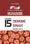 KPSS Muhasebe Çözümlü 15 Deneme Sınavı