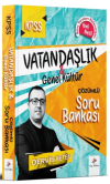 KPSS Vatandaşlık Çözümlü Soru Bankası