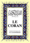 Le Coran (Fransızca Kuran-ı Kerim ve Tercümesi, Ciltli, İpek Şamua Kağıt, Orta Boy)