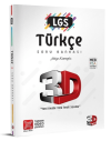 LGS 3D Türkçe Soru Bankası Tamamı Video Çözümlü
