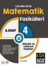 LGS Altın Oran Matematik Fasikülleri 4 Olasılık ve Cebirsel İfadeler