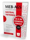 MEB - AGS Hazırlık Sayısal Yetenek 15 x 20 Tamamı Video Çözümlü Deneme Sınavı