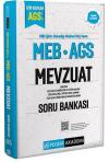 MEB AGS Kim Korkar Mevzuat Soru Bankası Anayasa 222 Sayılı İlköğretim ve Eğitim Kanunu 1739 Sayılı M