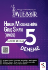 Müessir Hukuk Mesleklerine Giriş Sınavı (HMGS) 5 Deneme Karekod Çözümlü