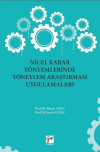 Nicel Karar Yöntemlerinde Yöneylem Araştırması Uygulamaları