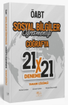 ÖABT Sosyal Bilgiler Coğrafya 21x21 Deneme Çözümlü