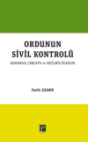 Ordunun Kurumsal Sivil Kontrolü