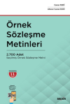 Örnek Sözleşme Metinleri (Ciltli)