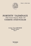 Portföy Tazminatı Üzerine Düşünceler (Ciltli)