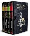 Sherlock Holmes Özel Baskı Seti - 4 Kitap Takım - Kutulu (Ciltli)