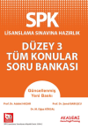 SPK Lisanslama Sınavına Hazırlık Düzey 3 Tüm Konular Soru Bankası