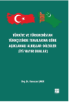Türkiye ve Türkmenistan Türkçesinde Temalarına Göre Açıklamalı Alkışlar-Dilekler