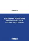 Vergi Hataları İle Düzeltme - Şikayet Konusunda Uygulamada Yaşanan Hukuki Sorunlar ve Çözüm Öneriler (Ciltli)