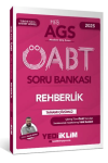Yediiklim Yayınları 2025 MEB AGS ÖABT Rehberlik Tamamı Çözümlü Soru Bankası
